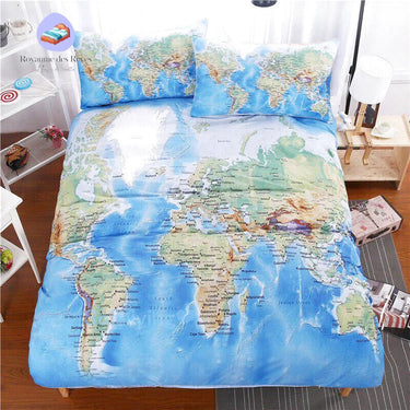 Housse de Couette Mappemonde